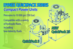 Dynex Quickpack Series of Compact Hydraulic Power Units